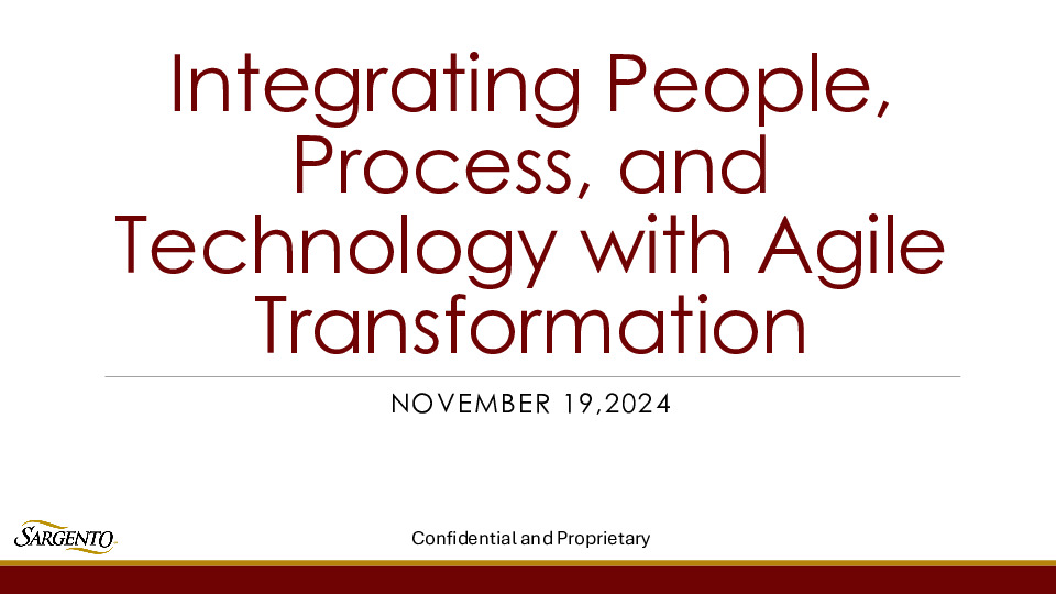 3. Sargento Presentation Slides: Integrating People, Processes, and Technology for Organizational Resilience thumbnail